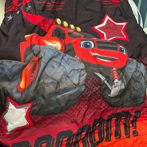 Blaze and the monster machine bedding bed set